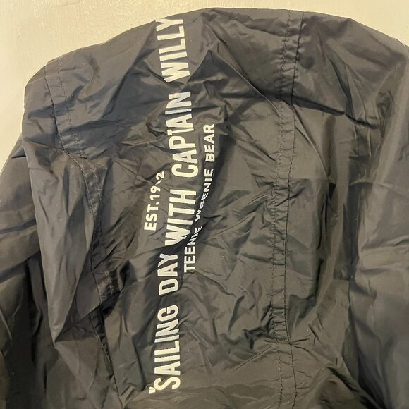 Teenie Weenie Men's Black Sailing Day Windbreaker Jacket - China 185/104a - Picture 7 of 7